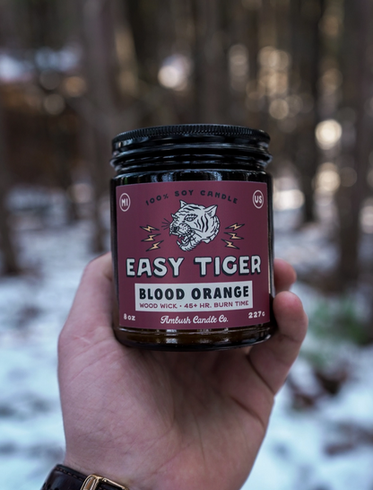 Easy Tiger | Blood Orange 8oz Soy Candle