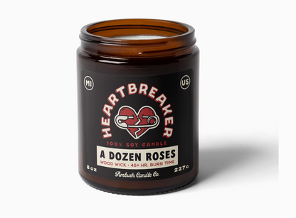 Heartbreaker | A Dozen Roses 8oz Soy Candle