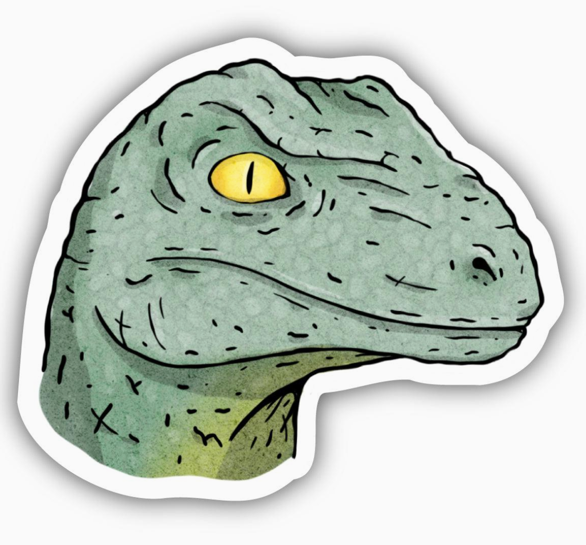 Velociraptor Dinosaur Sticker