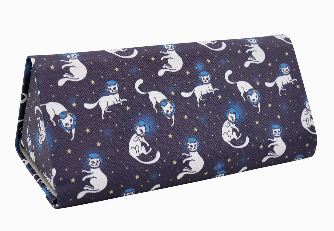 Space Cat Glasses Case